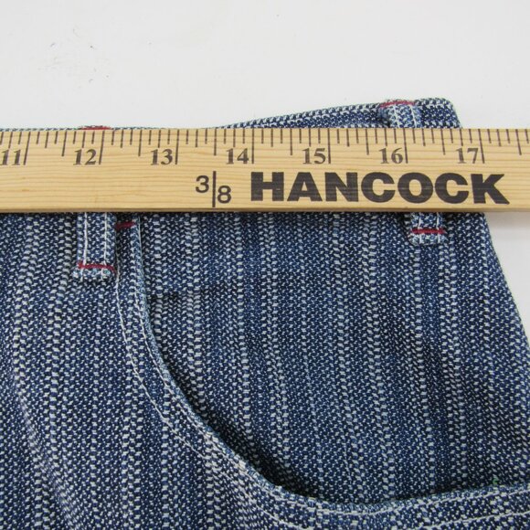 Maurice Malone MO JEANS Textured Denim Hip Hop 90's Blue Jeans RN94517 Size 34 - Picture 7 of 13